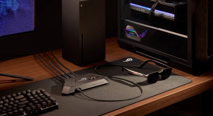 华硕ROG与Xreal合作推出专为游戏优化的增强现实眼镜——240 Hz Micro-LED拥有171英寸的虚拟视野区域(图3)