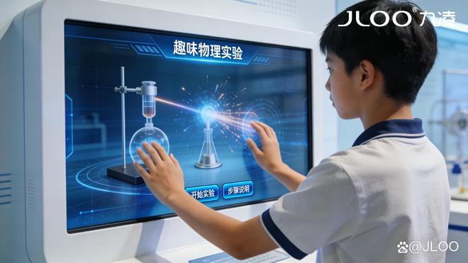 九凌JLOO 3255寸户外触摸一体机：触控流畅度与游戏互动体验测评(图1)