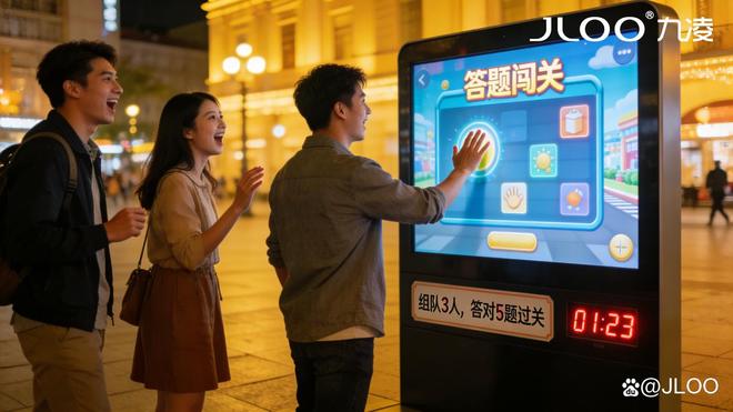 九凌JLOO 3255寸户外触摸一体机：触控流畅度与游戏互动体验测评(图5)